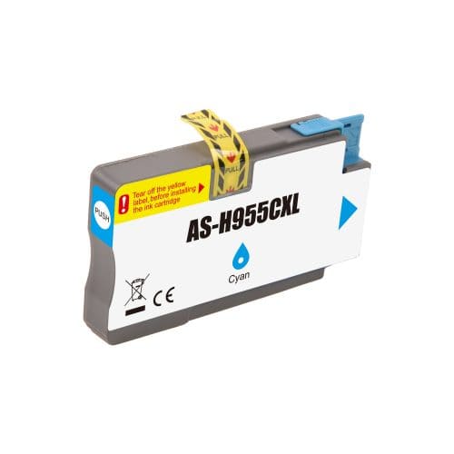 Compatible HP 955XL L0S63AA Cyan Ink - High Yield Cartridge