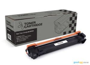 Compatible Brother TN1070 toner cartridge plus box