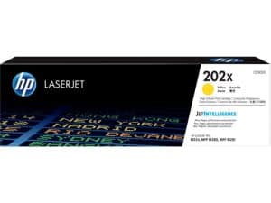 Hp 202x yellow toner