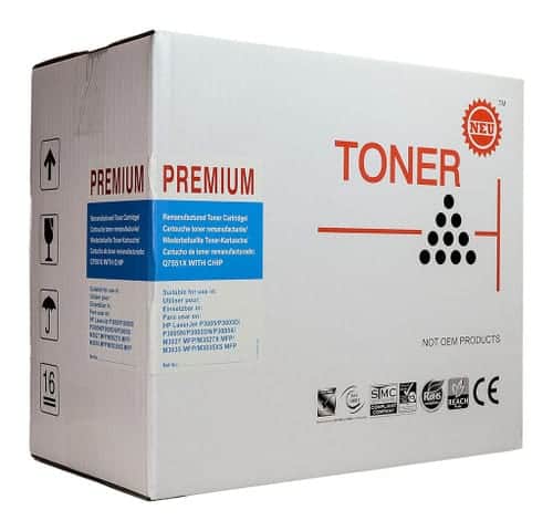 Remanuf. HP 51X Q7551X Black Toner. Free Shipping | Good Egg NZ