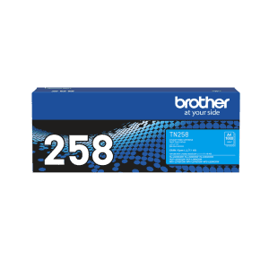 Brother tn258c cyan toner cartridge