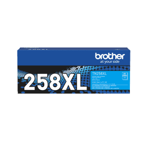 Brother tn258xlc cyan toner