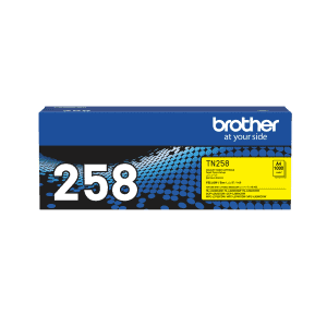 Brother tn258y yellow toner
