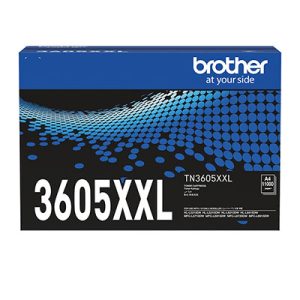 Genuine brother tn 3605xxl toner cartridge black, super high yield