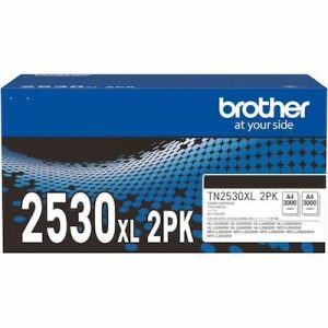 Brother tn2530xl toner 2pk