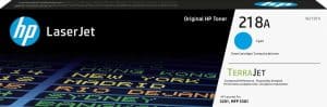 Hp 218a cyan laserjet toner cartridge