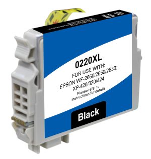 Compatible Epson 220XL Black Ink - High Yield