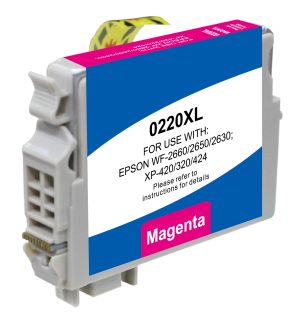 Compatible Epson 220XL Magenta Ink - High Yield