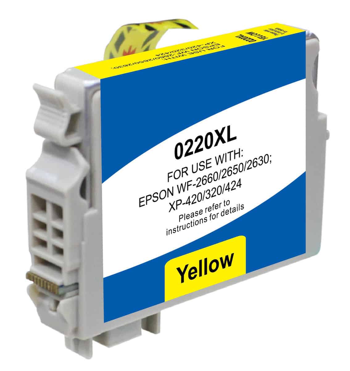Compatible epson 220xl yellow ink - high yield