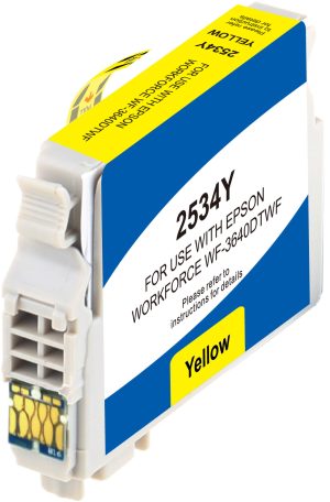 Compatible Epson 252XL Yellow Ink - High Yield