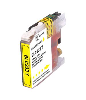 Compatible Brother LC233 Yellow Ink - Standard Yield Cartridge