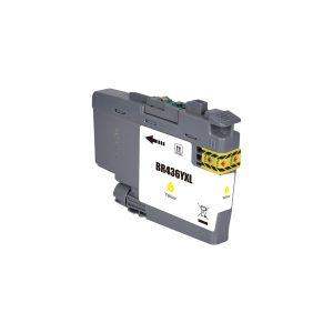 Compatible Brother LC436XL Yellow Ink - Super High Yield Cartridge