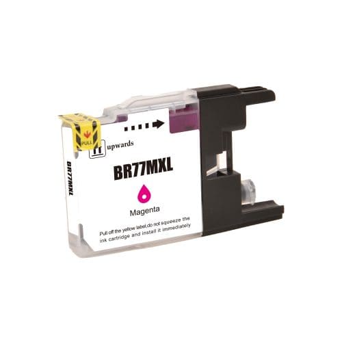Compatible Brother LC77XL Magenta Ink - High Yield Cartridge