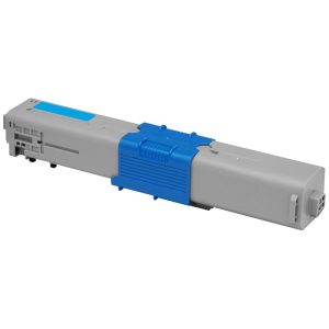 Compatible oki 44469757 toner cartridge - cyan, standard yield