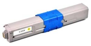 Compatible OKI 46508717 Toner Cartridge - Yellow, Standard Yield