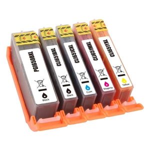Compatible Canon PGI650/CLI651 Ink Cartridges - 5-Colour Value Pack, High Yield
