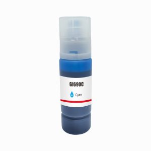 Compatible Canon GI690C PIXMA Endurance MegaTank Cyan Ink Refill Bottle - High Yield
