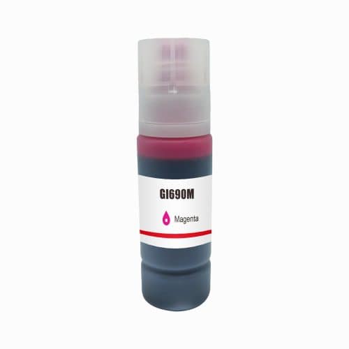 Compatible Canon GI690C PIXMA Endurance MegaTank Magenta Ink Refill Bottle - High Yield