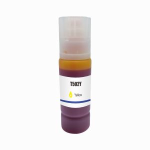 Compatible epson t502 yellow ink refill bottle 127ml - high yield
