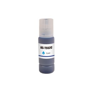 Compatible epson t552 cyan ink refill bottle 70ml - high yield