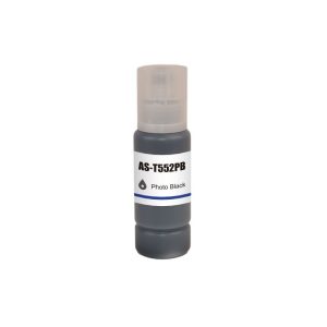Compatible epson t552 photo black ink refill bottle 70ml - high yield
